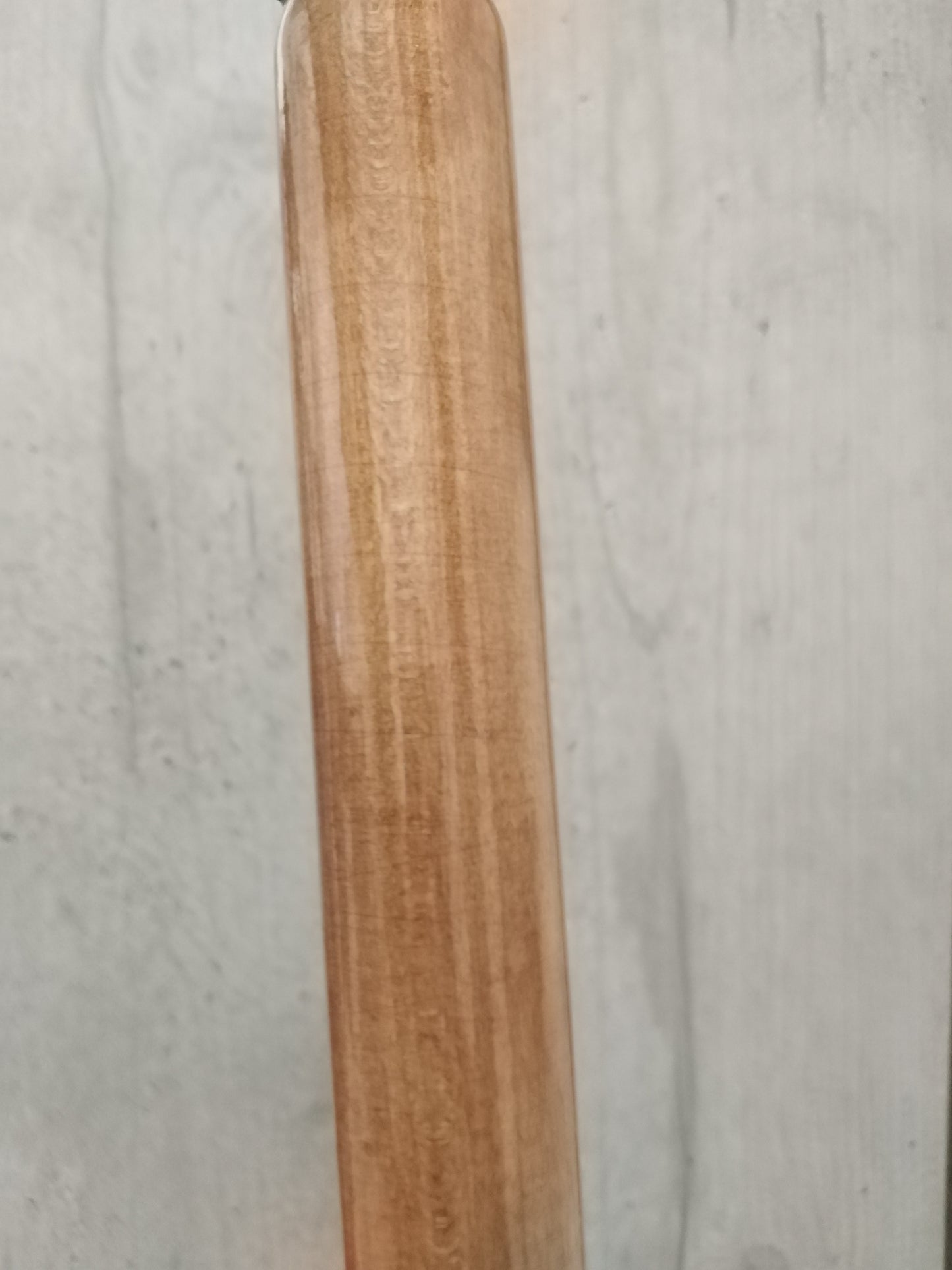 Carved wooden Christmas cane