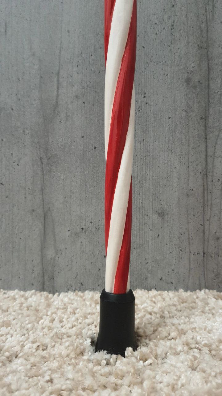Carved wooden walking cane Eagle United States
