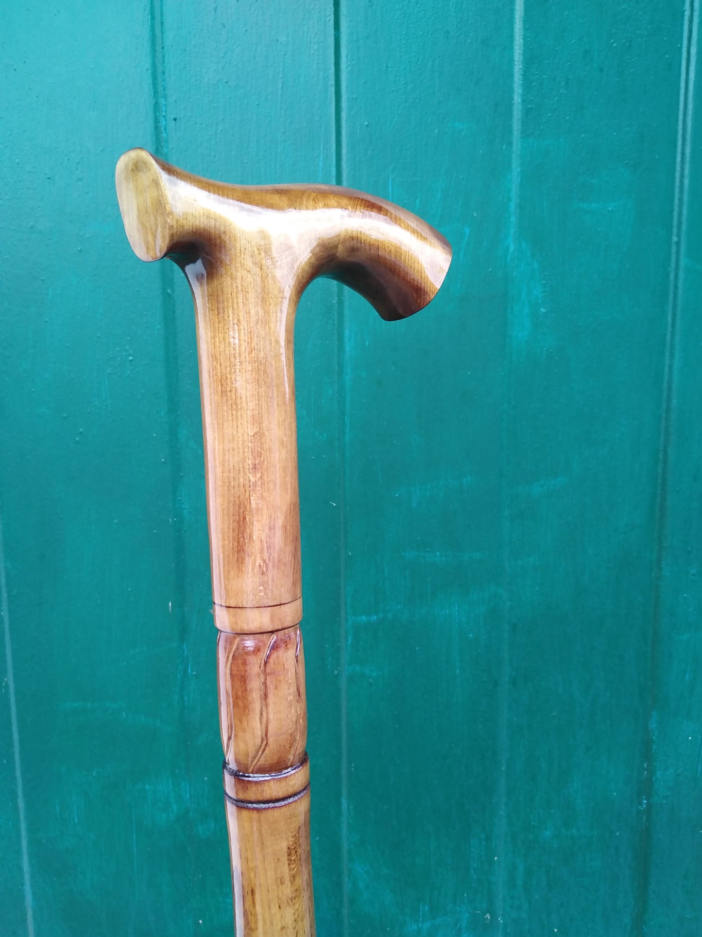 Carved classic wooden cane