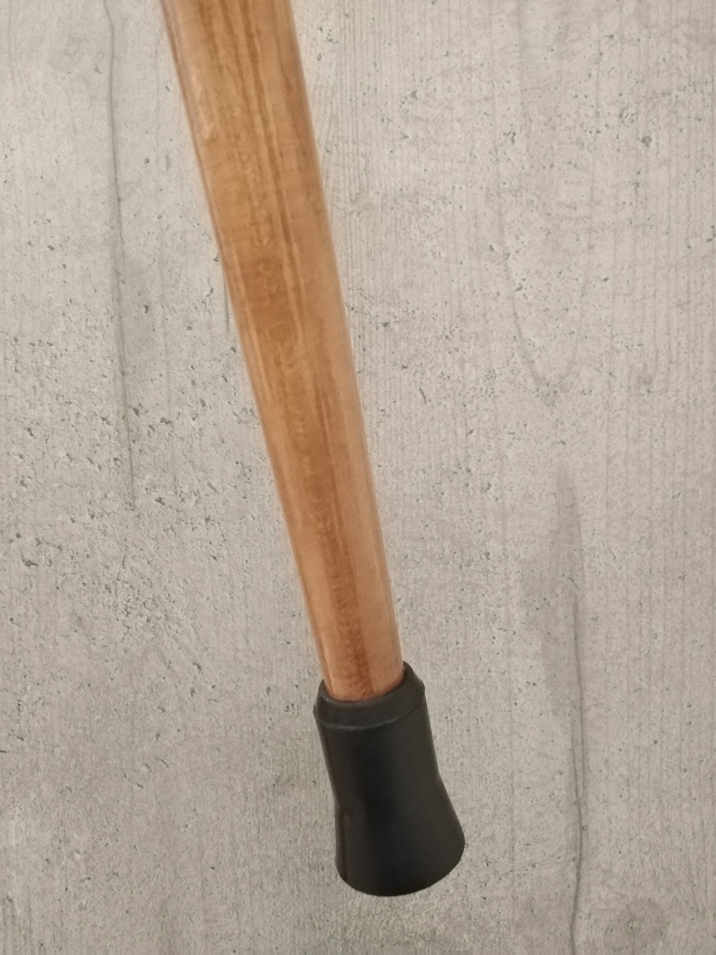 Carved wooden Christmas cane