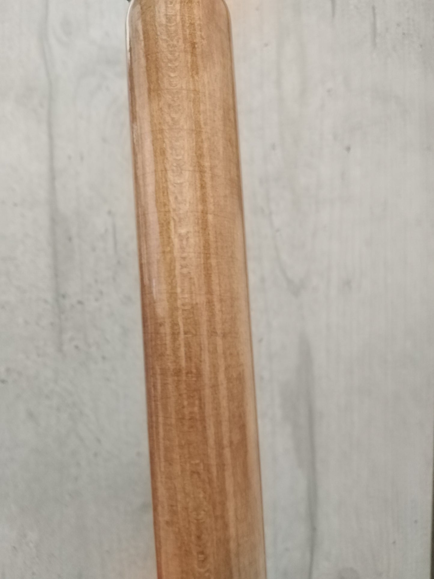 Carved wooden Christmas cane